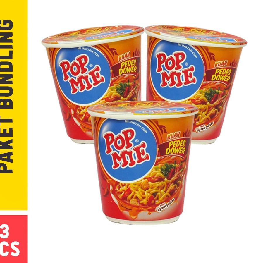 

Spesial Edition--Pop Mie Kuah Pedes Dower - 3 Pcs