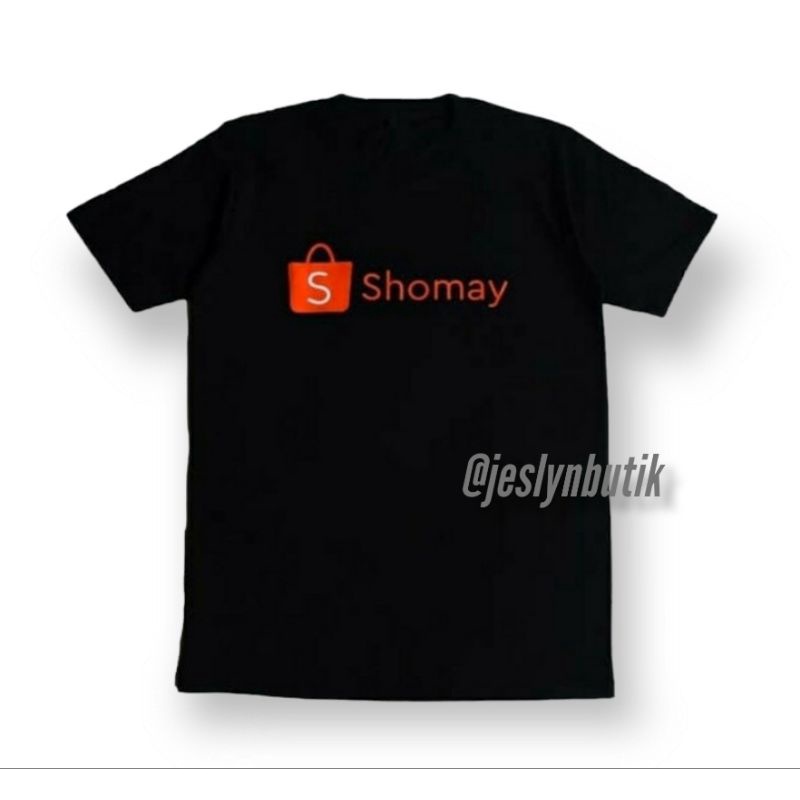 PROMO KAOS BAJU TSHIRT PRIA WANITA SHOMAY / COMBED 30S / COD / KAOS PLESETAN SHOPEE LUCU