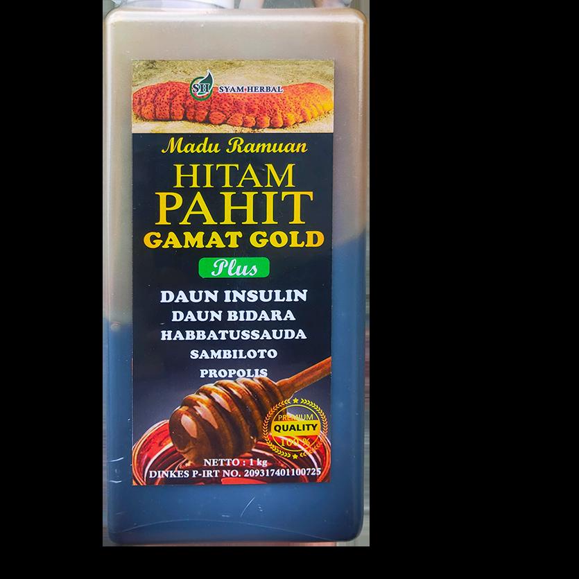 

READY ✅Madu Hitam Pahit Gamat Gold Plus SYAM HERBAL 1kg|KD4