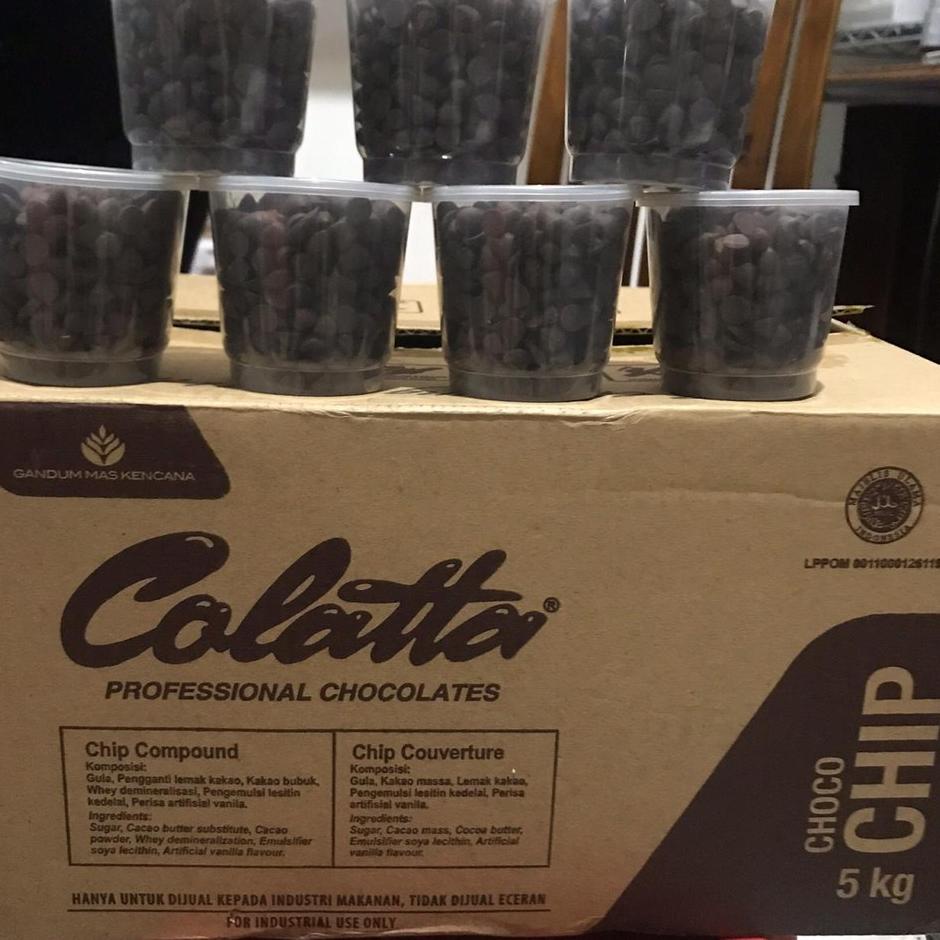 

Terbatas--Colatta Choco Chip 250gr