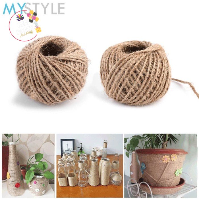 

TALI GONI TALI RAMI (2MM X 50METER) TALI JERAMI STRAW STRING TALI RAMI