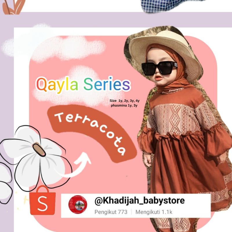 Qayla Series Qavio Taracotta (size 2,,5)