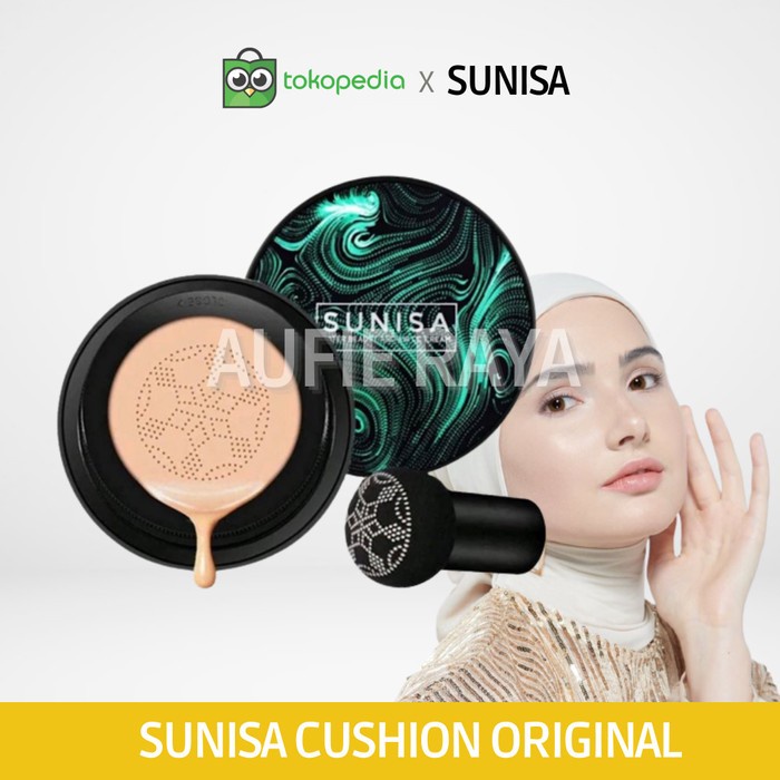 Star Bedak Cushion Sunisa Asli Bpom Original 100% Bedak Natural Glowing Cod Limited