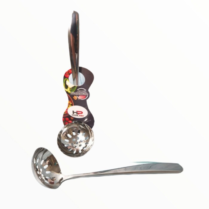 Centong Irus Stainless Soup Ladle / Sendok Sup Berlubang Stainless