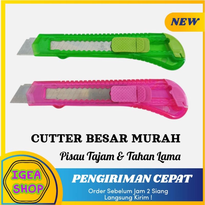 

Cutter Murah Ukuran Besar Tajam & Kuat