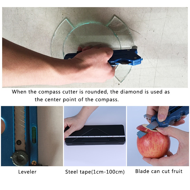 Mesin Alat Unik Pemotong Kaca Silet Glass Cutter DIY Tool SFM