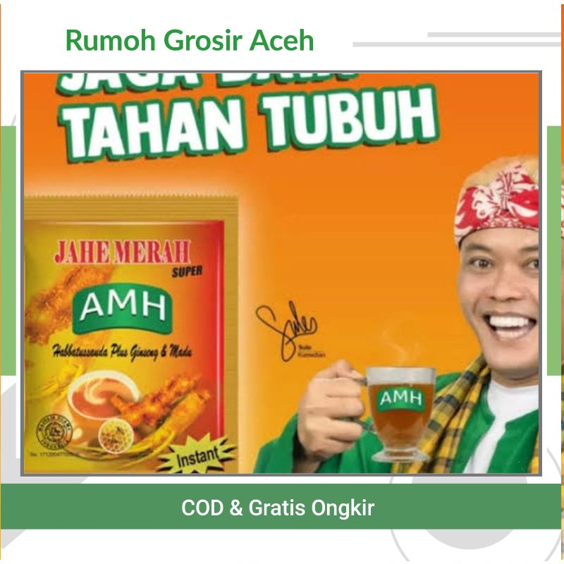 

{ACEH} AMH JAHE MERAH + HABBATUSSAUDA Sachet