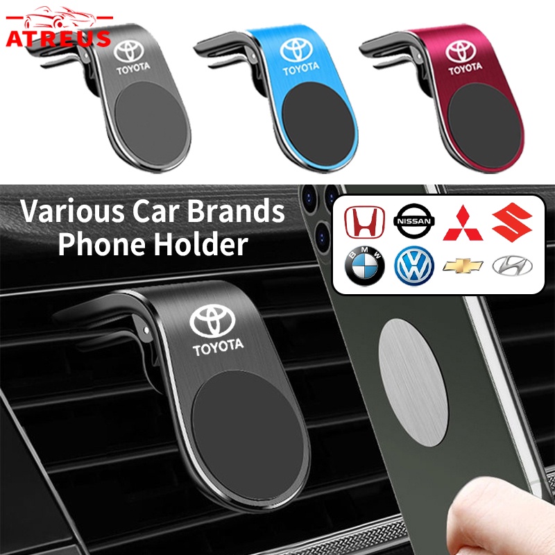 Bracket Stand Holder Handphone / Gps Magnetik Anti Slip Untuk Mobil