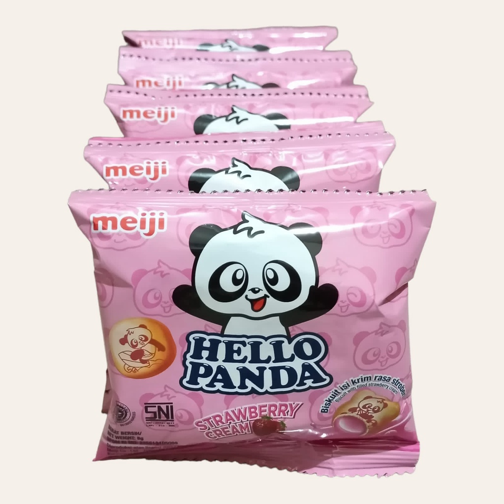 

Hello Panda With Cream Strawberry 10gr [10 pcs/pack]