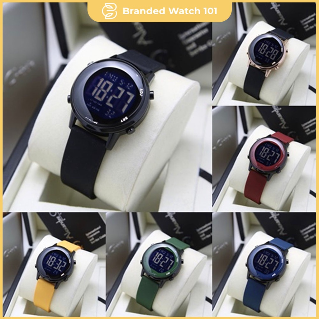 ORIGINAL Jam Tangan Wanita Alexandre Christie AC 9352 / AC9352 / 9352 Garansi Resmi 1 Tahun, Rubber