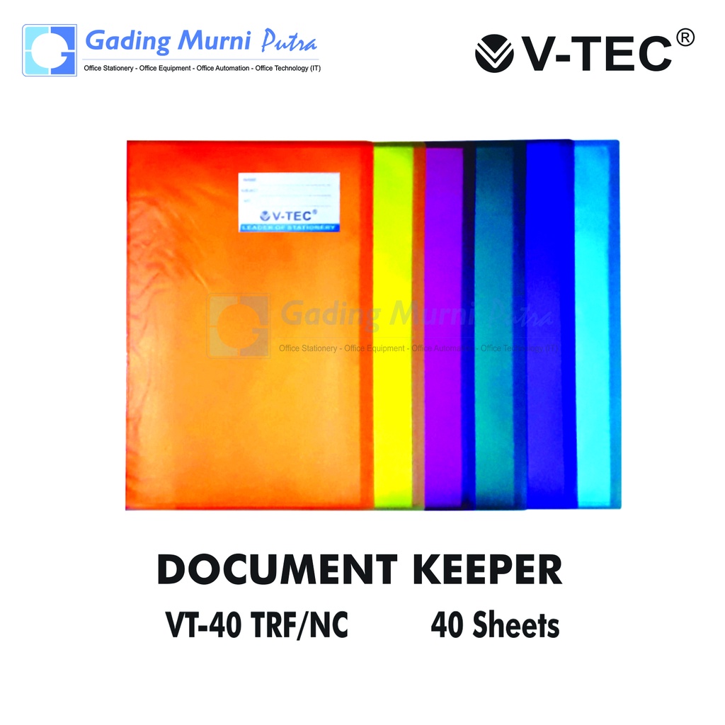 

Map Dokumen Keeper Clear Holder Display Book V-TEC VT-40 TRF/NC ISI 40 LEMBAR
