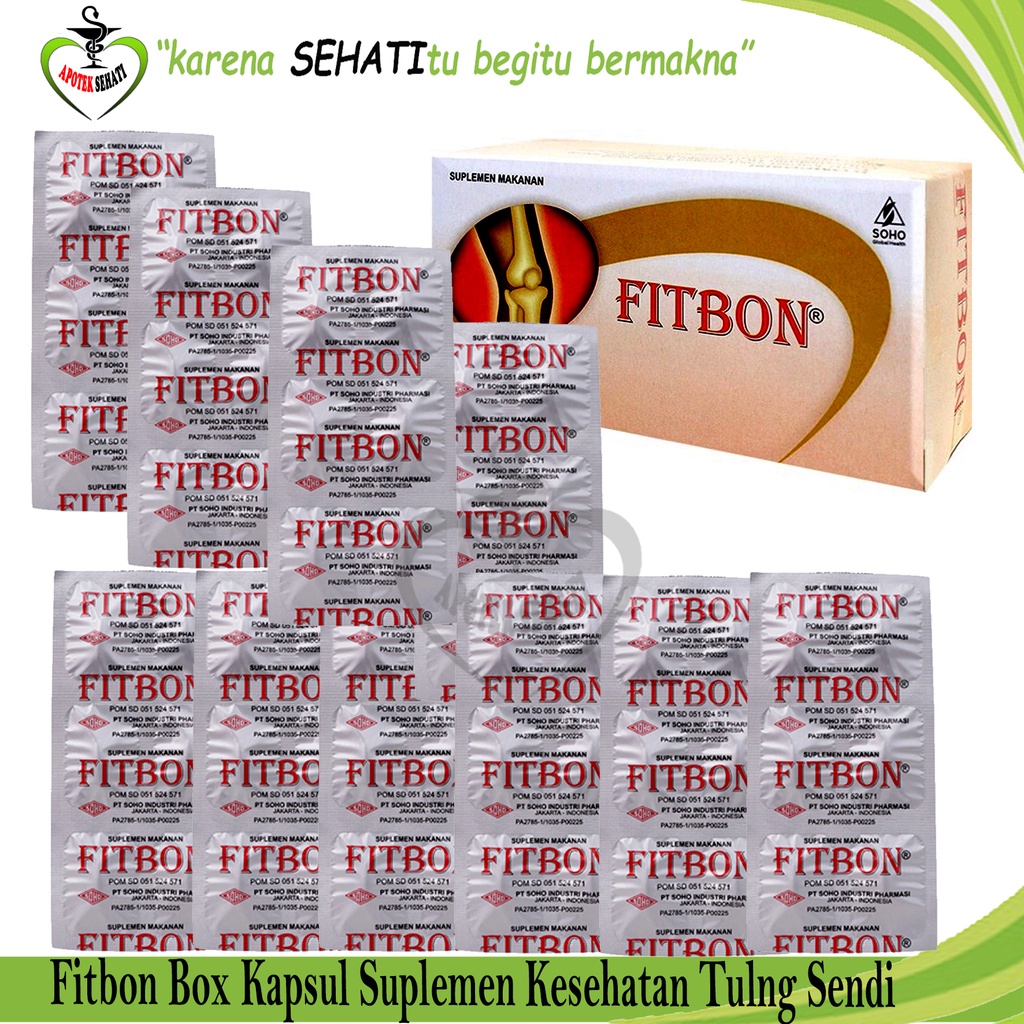 Fitbon Suplemen Kesehatan Memelihara Tulang Persendian