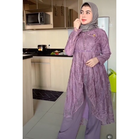 Setelan Brokat Shellasaukia Original