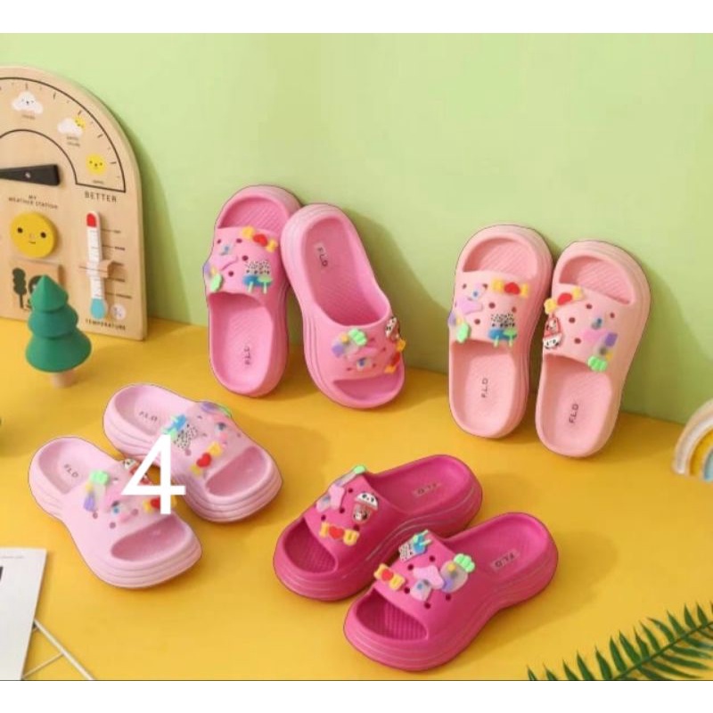 Sandal Fuji Jelly Anak Perempuan Sandal selop Import Anak Perempuan Sandal anak cewek nyaman Kekinian