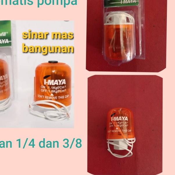 Otomatis pompa air imaya,otomatis pompa air Icar,Icar ecofill 1/4 ,3/8 - 1/4(kecil)