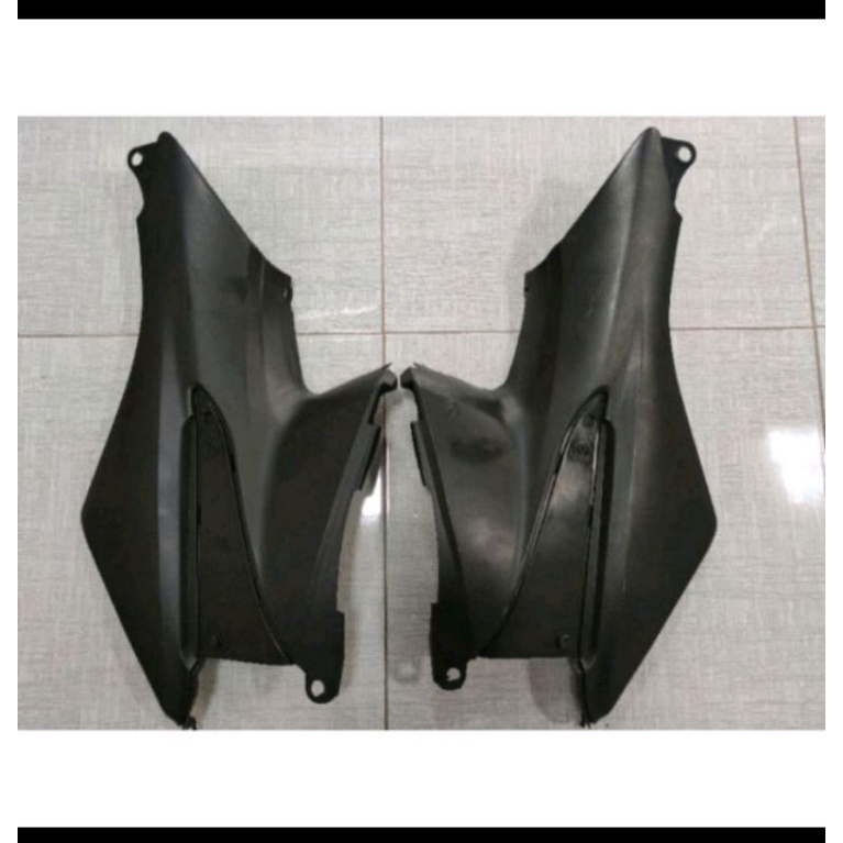 cover Tanki motor Honda Supra fit x leghsiled tengah warna hitam