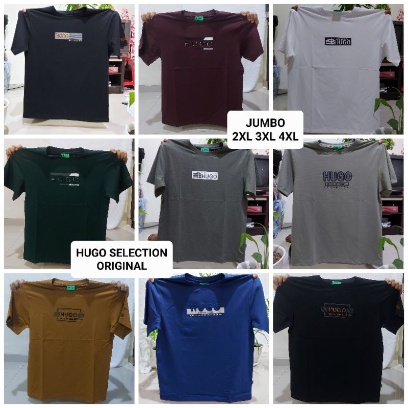 Kaos HG Selection Original Big Size Jumbo xxl xxxl 4xl hs selection ori