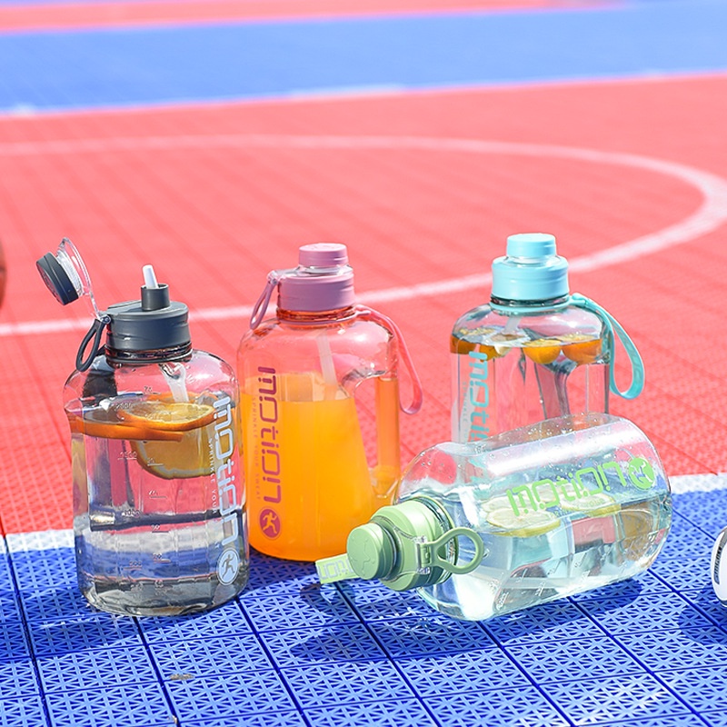 Botol Air Minum Portable Kapasitas Besar 2200M / 2400ML Untuk Outdoor / Travel