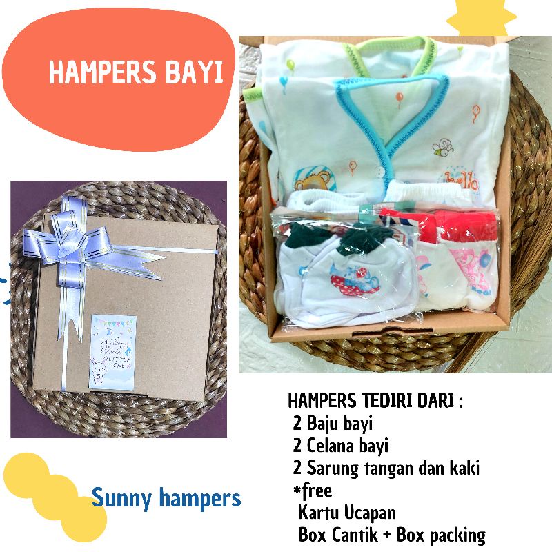 Hampers bayi Newborn paket hampers bayi baru lahir