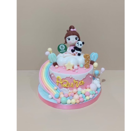 

BABY WITH PANDA UK 15CM KUE ULANG TAHUN