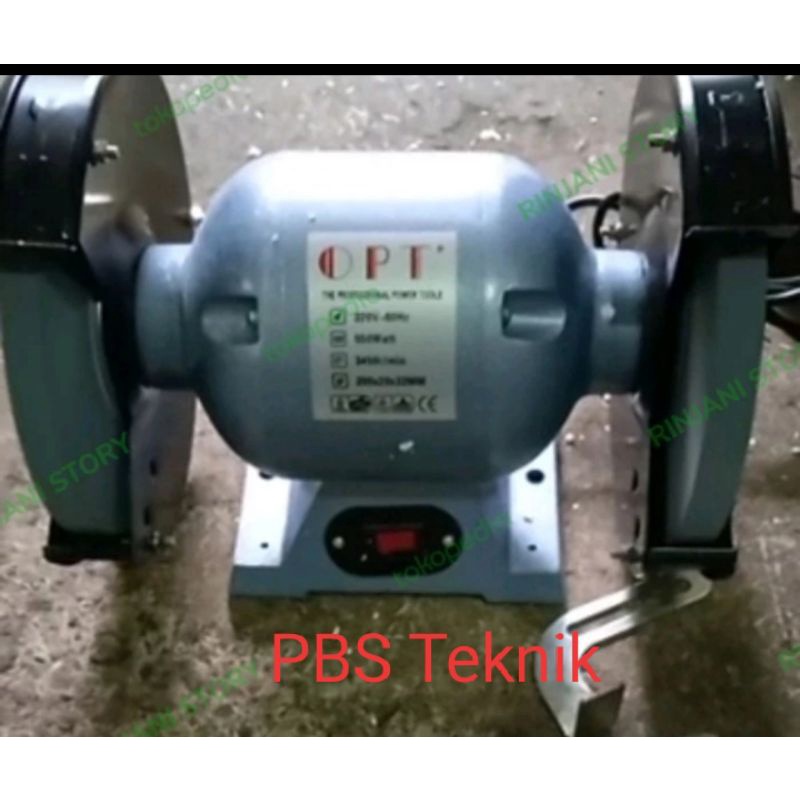 Mesin gerinda duduk OPT JIS 8 inch