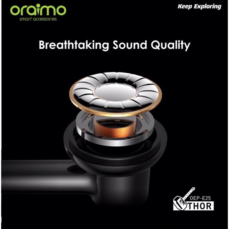 Earphone OEP-E25 Oraimo Thor Simple Control