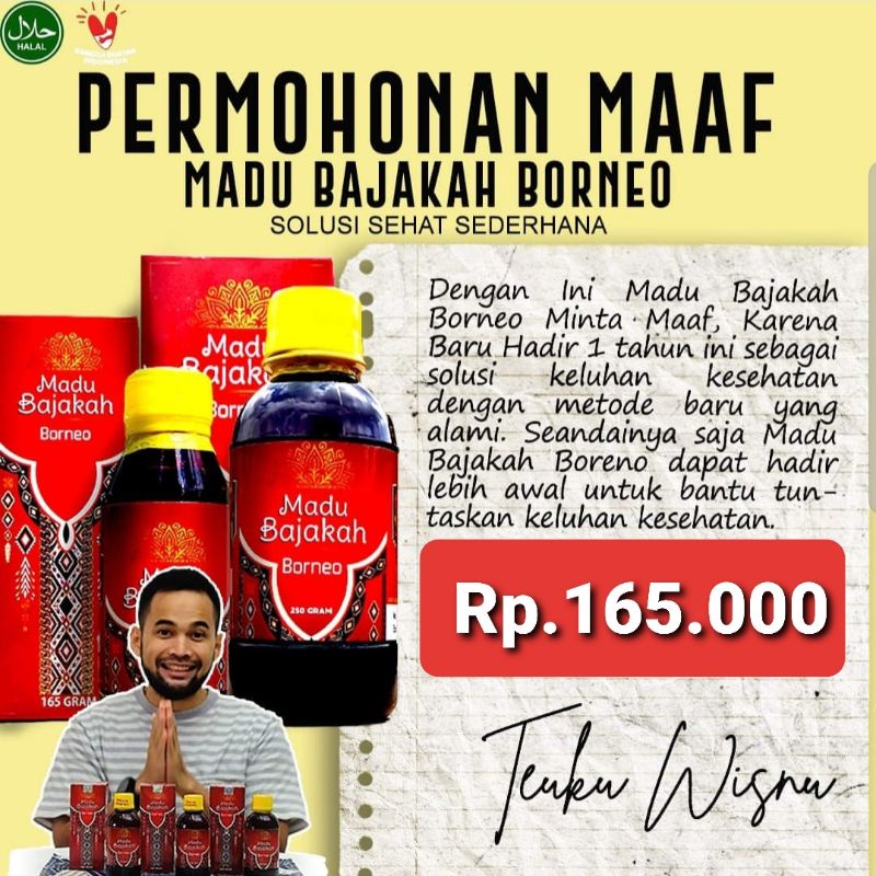 MADU BAJAKAH BORNEO BARCODE