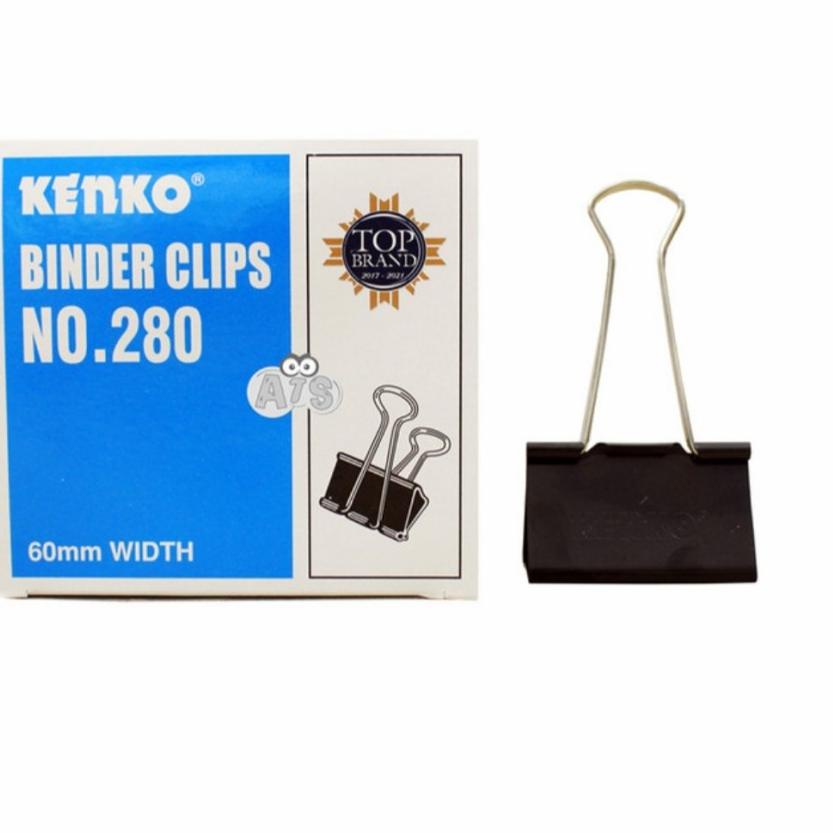 

Top Now Binder Clip / Klip Penjepit Kertas KENKO No. 280