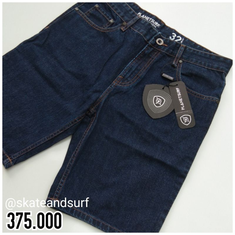 CELANA PENDEK DENIM PLANET SURF ORIGINAL