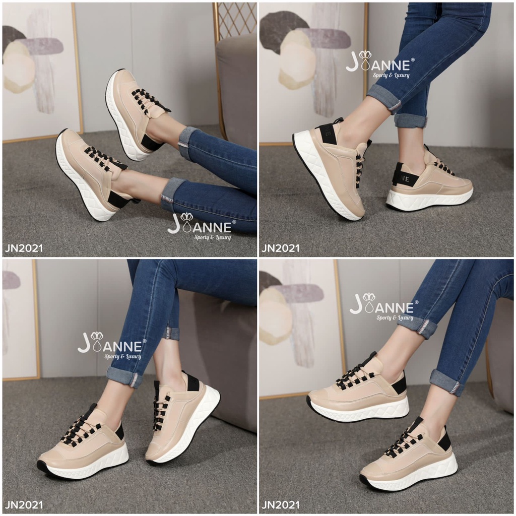 JOANNE Premium Higshole Sneakers Shoes #JN2021 ORIGINAL