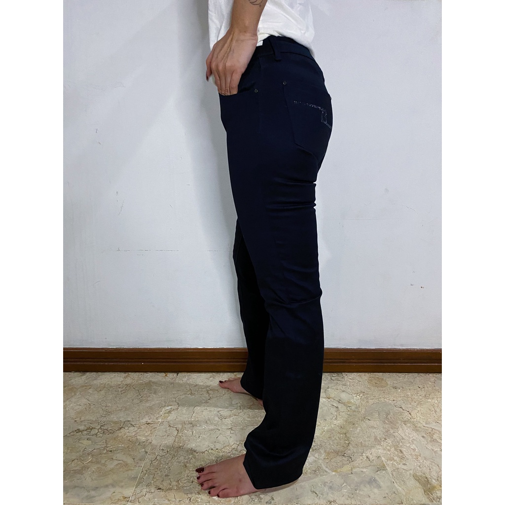 Zara Woman Pants Black Original Celana Wanita