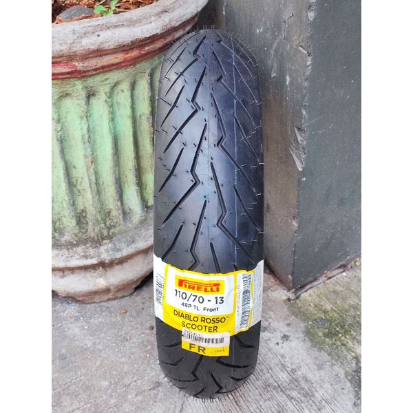 ban nmax pirelli diablo rosso scooter 110/70-13 termurah