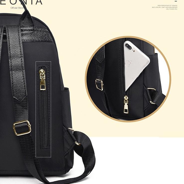 PNA GENNA Ransel Korea Tas Wanita Punggung Import Kantor Kerja Sekolah Kuliah Outdoor Trendy Fashion