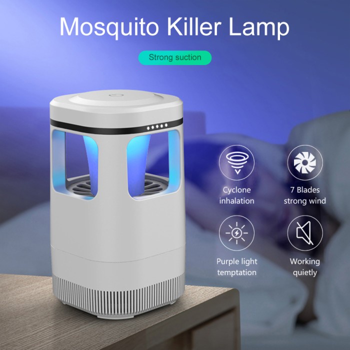 Lampu Pembunuh Nyamuk Elektrik Perangkap Nyamuk Elektrik Penangkap