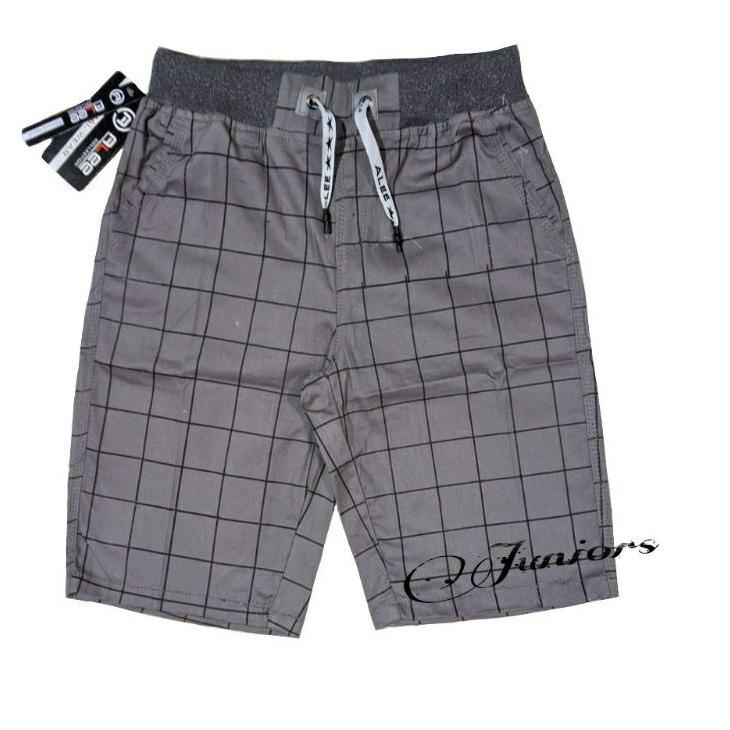 Sale CELANA PENDEK PRIA TARTAN KOLOR RIP PINGGANG KARET