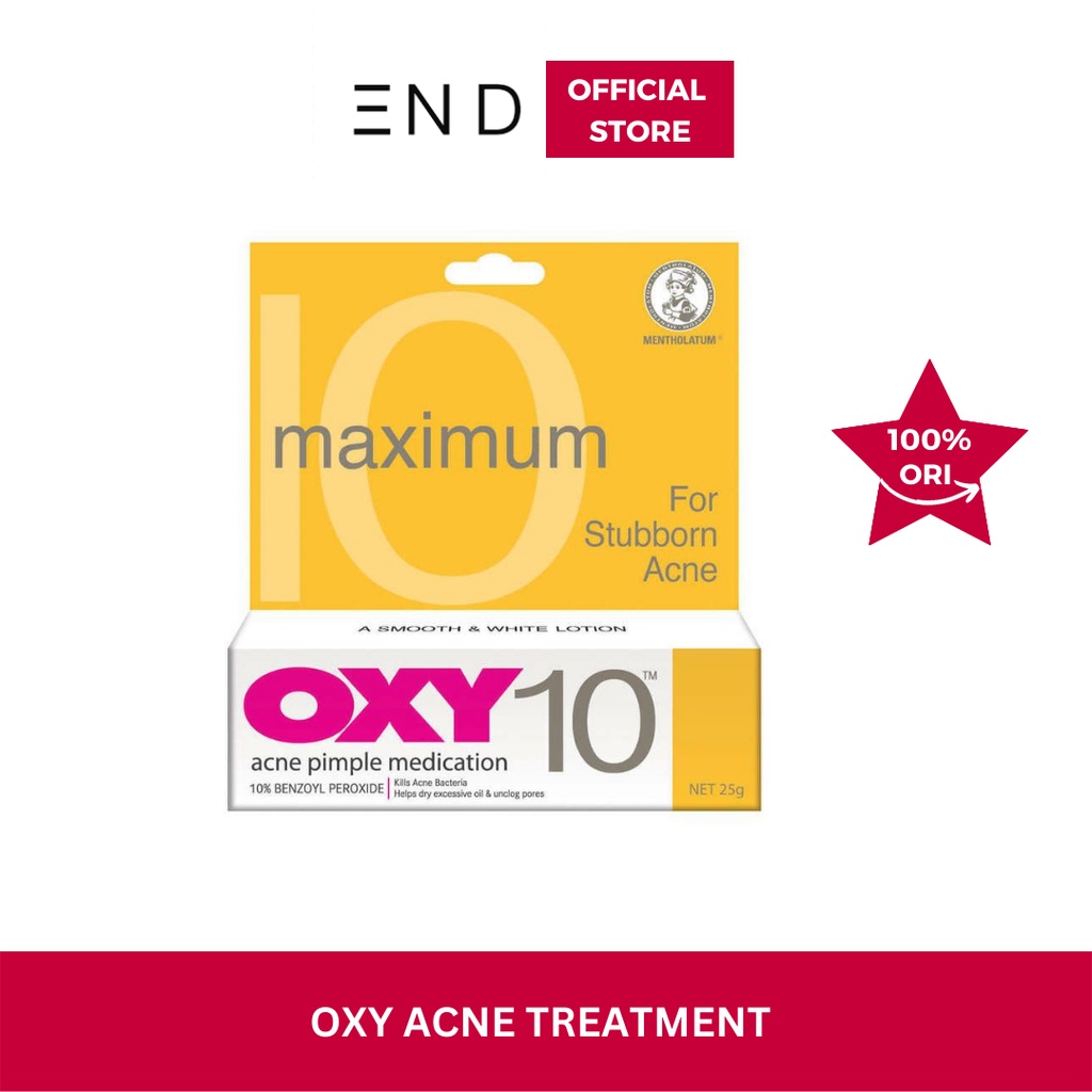 Jual END Oxy 10 Maximum OXY 10 Acne Pimple Medication Obat