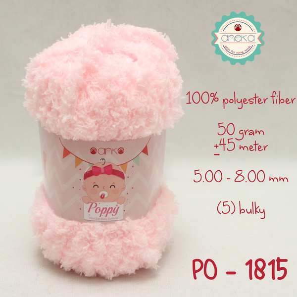 Benang Rajut Handuk Poppy / Towel Yarn - 1815