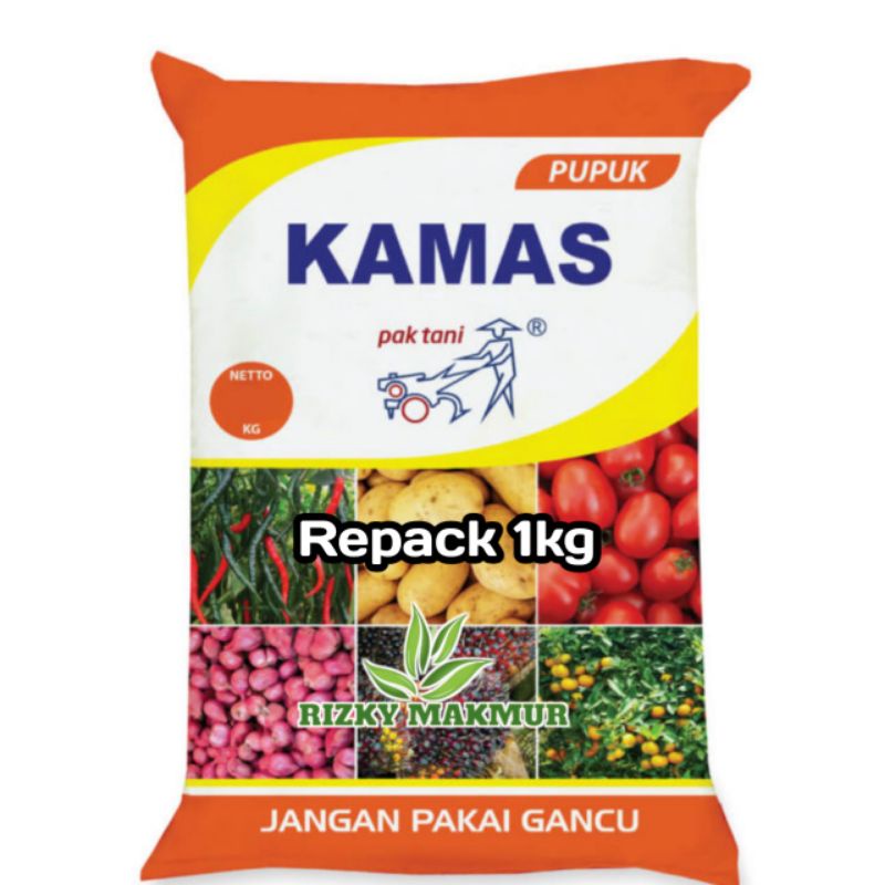 pupuk perangsang bunga dan buah kamas  repack kemasan 1 kg