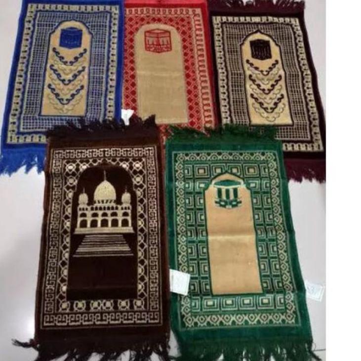 Sajadah Anak Bludru Halus Kecil Tebal Best Quality ‑ ROU.22Oc22х
