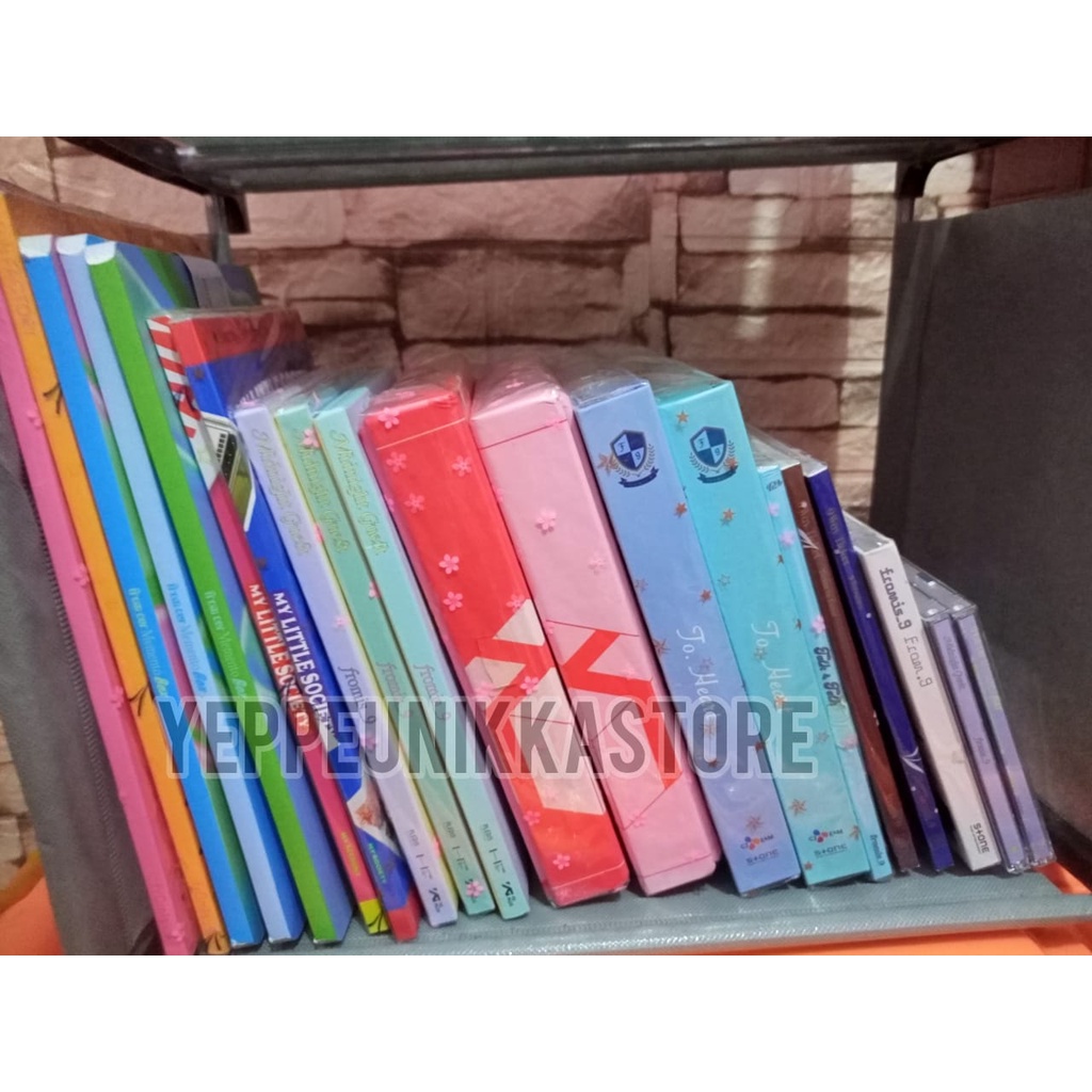 ALBUM ONLY GIRLGROUP FROMIS_9  WJSN IZONE TO HEART TO DAY FOMB FROM.9 MG