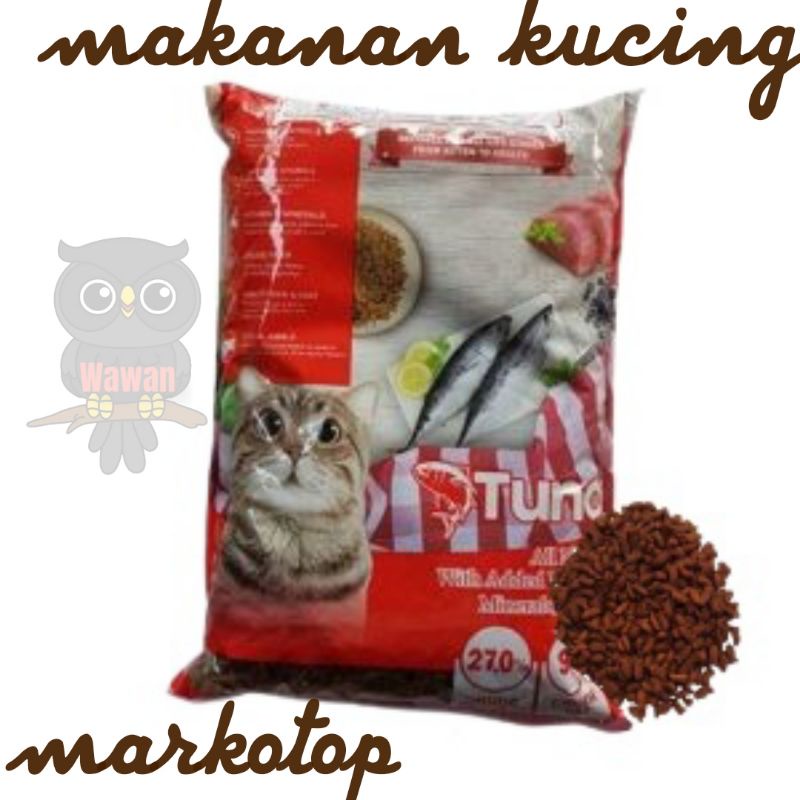 MARKOTOP MAKANAN KUCING, PAKAN KUCING MARKOTOPS