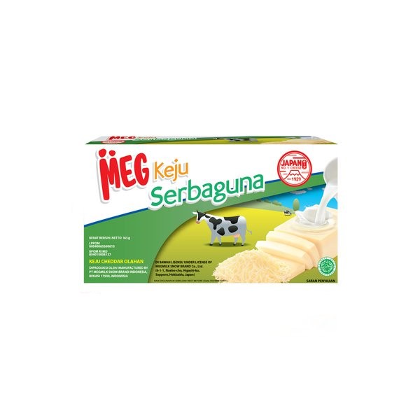 MEG Keju Serbaguna Cheddar Cheese 165 Gr