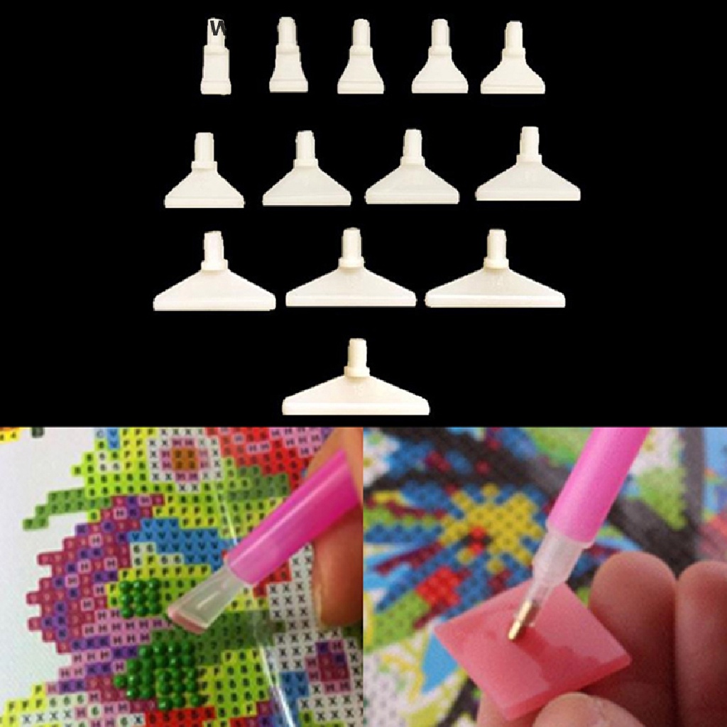 (lightoverflow2) Kepala Pen Bor Diamond 5D Pengganti DIY