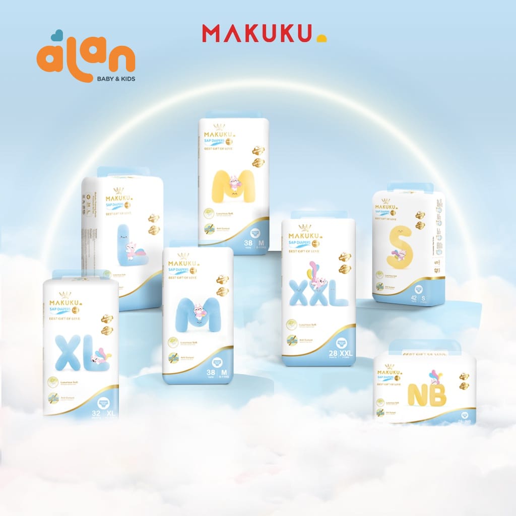 Makuku SAP Diaper Pro Care Tape &amp; Pants Series - Popok Bayi