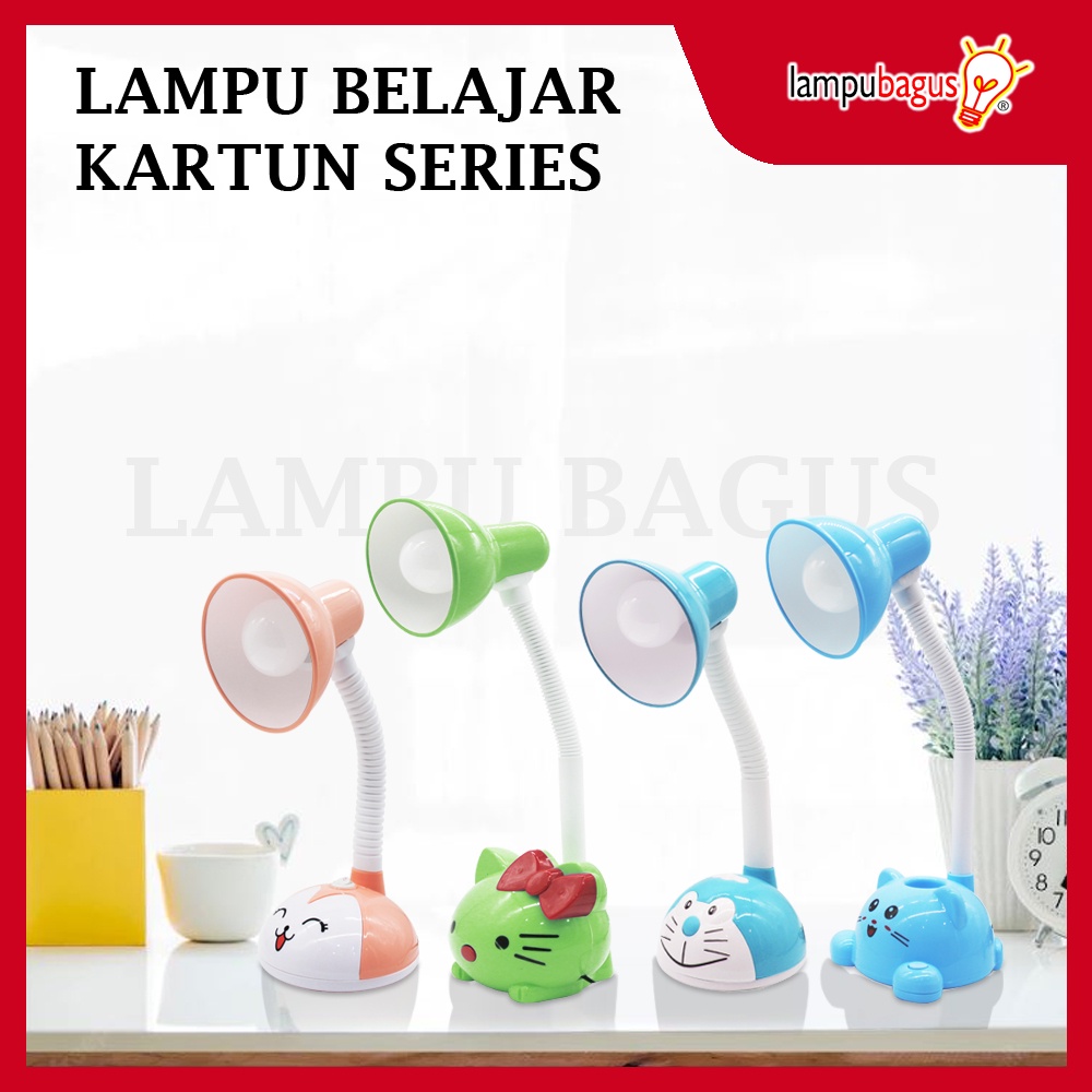 Lampu Belajar Model Karakter / Lampu Meja Belajar Karakter Lucu