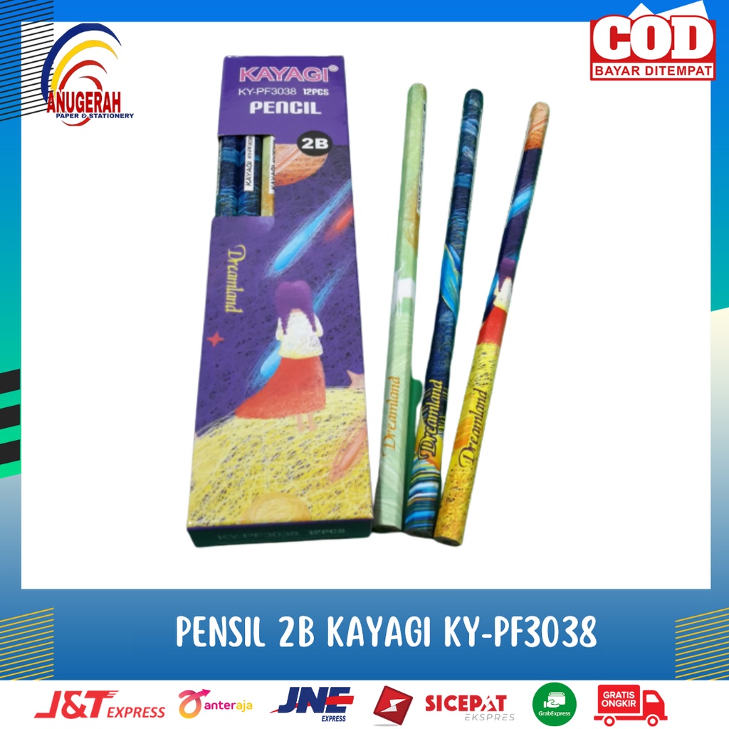 

PENSIL 2B KAYAGI KY-PF3038 (LSN)