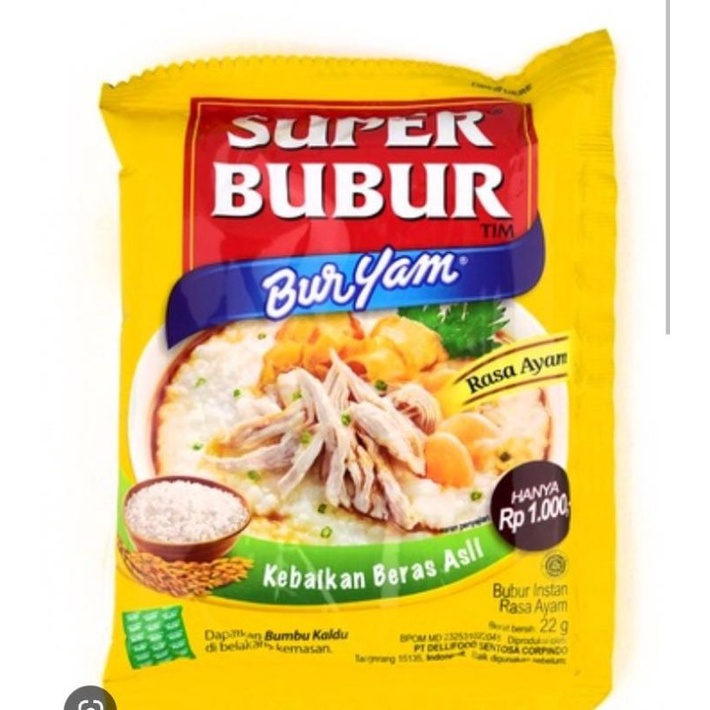 

Super bubur buryam renceng
