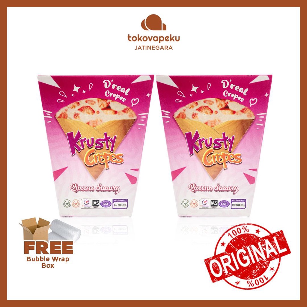 KRUSTY CREPES V5 KRUSTY CREPES QUEENS SAVORY 60ML ORI by JAVA JUICE