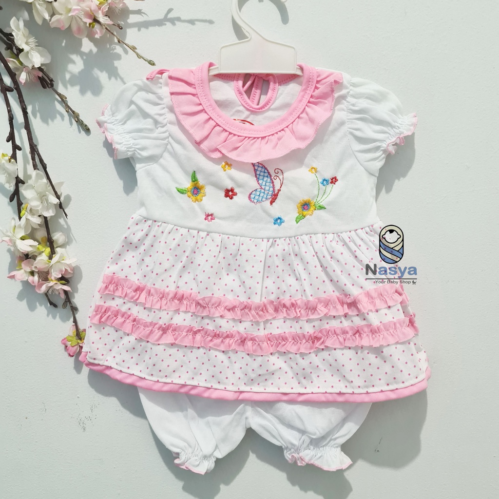 [N-069] TERBARU !! Baju Anak Perempuan lucu (0-6 bulan) -cassey