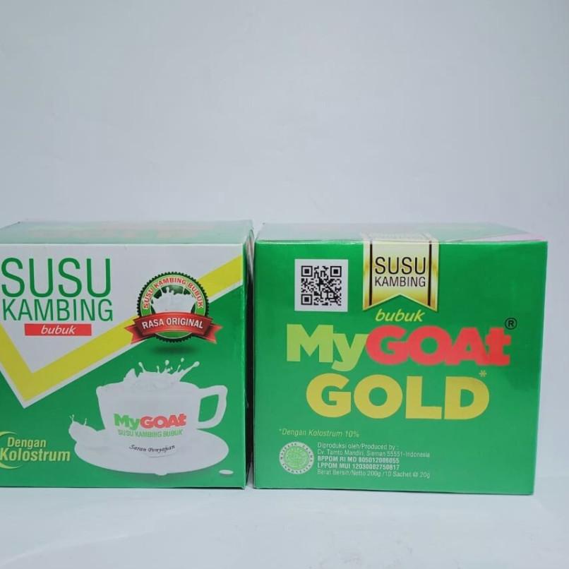 

11.11✔️Susu kambing Ettawa Organik MyGoat Gold + kolostrum sachet|RA2